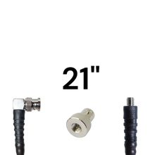 Load image into Gallery viewer, Up Armored Antenna Relocation Cable (SMA-F Antenna End) w/SMA-M to BNC-F Adapter