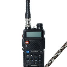 Load image into Gallery viewer, v2 Wearable Antenna W/Baofeng Adapter Package (BNC-F to SMA-F)