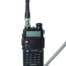 Load image into Gallery viewer, v2 Wearable Antenna W/Baofeng Adapter Package (BNC-F to SMA-F)