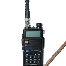 Load image into Gallery viewer, v2 Wearable Antenna W/Baofeng Adapter Package (BNC-F to SMA-F)