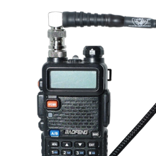Load image into Gallery viewer, v2 Wearable Antenna W/Baofeng Adapter Package (BNC-F to SMA-F)