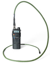 Load image into Gallery viewer, v2 Wearable Antenna W/Baofeng Adapter Package (BNC-F to SMA-F)
