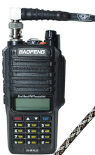 Load image into Gallery viewer, v2 Wearable Antenna W/"Small Walled" Adapter Package (BNC-F to SMA-F)