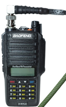 Load image into Gallery viewer, v2 Wearable Antenna W/"Small Walled" Adapter Package (BNC-F to SMA-F)