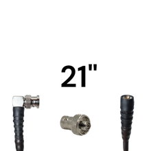 Load image into Gallery viewer, "Shorty" Up Armored Antenna Relocation Cable (SMA-M Antenna End)