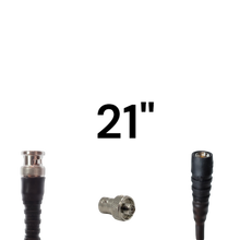 Load image into Gallery viewer, "Shorty" Up Armored Antenna Relocation Cable (SMA-M Antenna End)