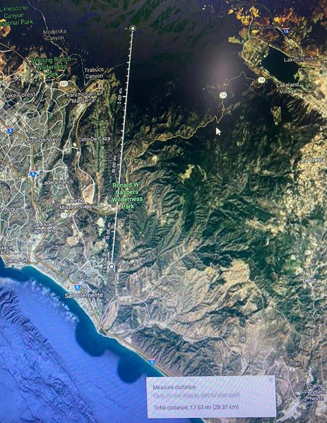 Picking up repeater 17.6 miles away!