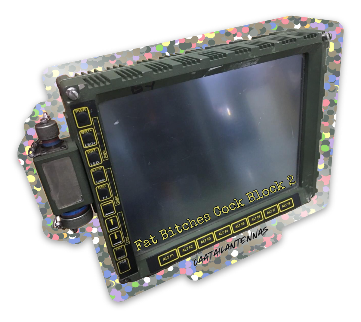 Blue Force Tracker FBCB2 Sticker (Holographic) – CAATailAntennas, LLC